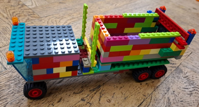 EDUKIDO LEGO® ÉLMÉNYÉPÍTÉS - DÖMPER